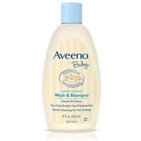 Aveeno Baby Wash & Shampoo, 236ml
