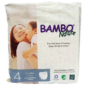Bambo Nature Training Pants, L, 22pcs