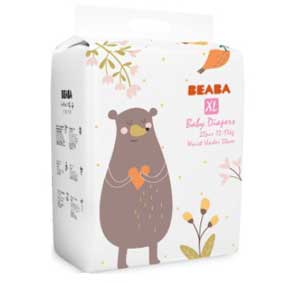 Beaba Crazy Animal Fans Series Tape, XL, 22pcs