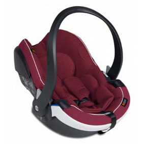 BeSafe iZi Go Modular X1 i-Size Baby Car Seat, Burgundy Melange