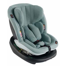 BeSafe iZi Modular i-Size Toddler Car Seat, Sea Green Melange