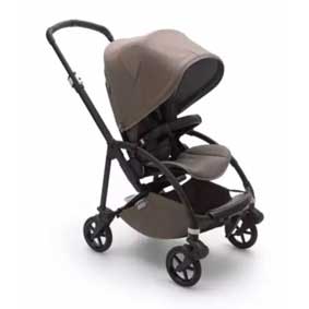 Bugaboo Bee 6 Stroller Complete, Black, Taupe