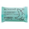 Cloversoft Organic Antibacterial Wipes, 15s