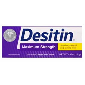 Desitin Maximum Strength Diaper Rash Paste, 113g