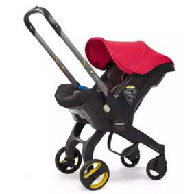Doona Infant Car Seat Stroller, Flame Red