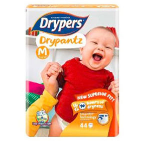 Drypers DryPantz, M, 44pcs