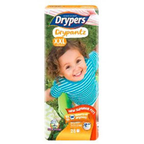 Drypers DryPantz, XXL, 28pcs