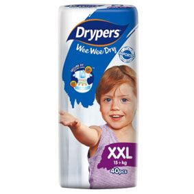Drypers Wee Wee Dry, XXL, 40pcs