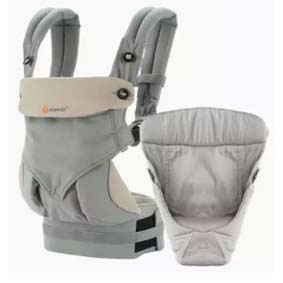 Ergobaby 360 All Positions Baby Carrier, Bundle Of Joy, Grey