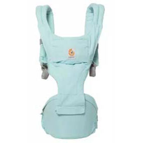 Ergobaby Hip Seat Baby Carrier, Island Blue
