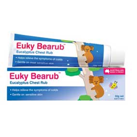 Euky Bearub Eucalyptus Chest Rub, 50g