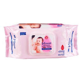 Johnson's Baby Fragrance Free Wipes, 75s