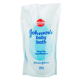 Johnson's Baby Regular Bath, Refill, 600ml