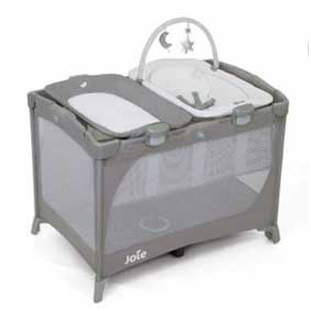Joie Commuter Change & Bounce Travel Cot, Starry Night