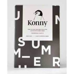 Konny Baby Carrier, Summer Charcoal