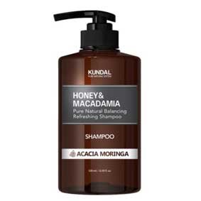 Kundal Honey & Macadamia Shampoo, Acacia Moringa, 500ml