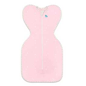 Love to Dream Swaddle UP Lite 0.2 TOG, L, Pink Star