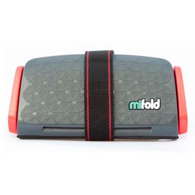 mifold Original Grab-and-go car Booster seat, Slate Grey