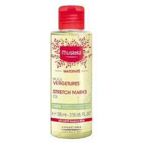 Mustela Stretch Marks Oil, Fragrance Free, 105ml
