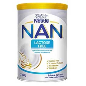 Nan Lactose Free Specialized Infant Formula, Stage 1, 400g