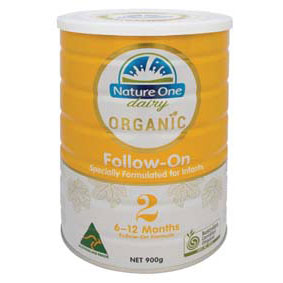 Nature One Dairy Organic Follow-On Formula, Step 2, 900g