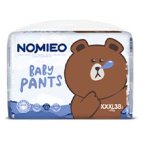 Nomieo Baby Pants, XXXL, 38pcs