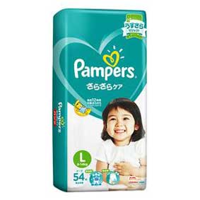 Pampers Baby Dry Diaper, L, 54pcs