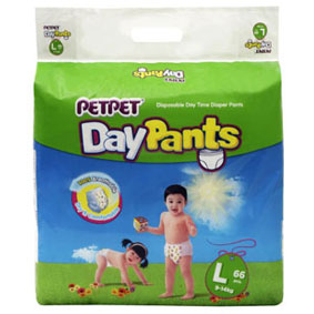 PetPet Day Pants, L, 66pcs