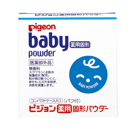 Pigeon Baby Medicated Powder, Compact, 45g