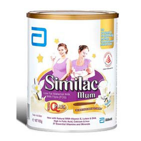 Similac Mum Low Fat Maternal Milk, Vanilla, 900g