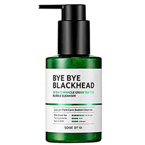 Some By Mi Bye Bye Blackhead 30 Days Miracle Green Tea Tox Bubble Cleanser, 120g