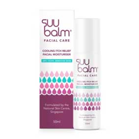 Suu Balm Cooling Itch Relief Facial Moisturiser, 50ml