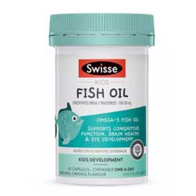 Swisse Kids Fish Oil, 60caps