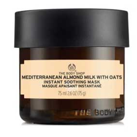 The Body Shop Mediterranean Almond Milk with Oats Instant Soothing Mask, 75ml