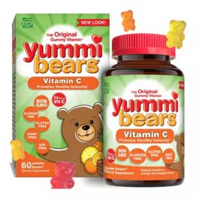Yummi Bears Vitamin C, 60s